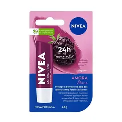 Hidratante Labial Nivea Amora Shine com 4,8g