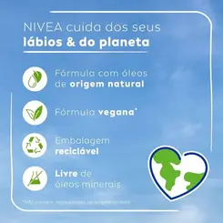 Hidratante Labial Nivea Cereja Shine 4,8g