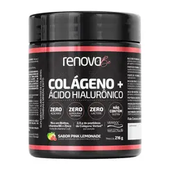 Colágeno + Ácido Hialurônico Renova Be Pink Lemonade 216g
