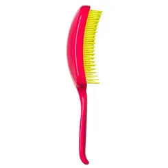 Escova de Cabelo Ricca Raquete Flex Rosa - 1 unidade