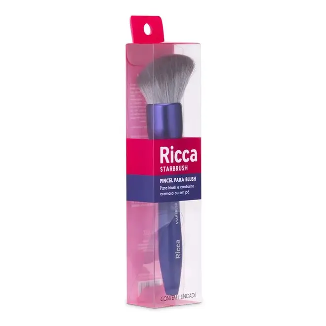 Pincel Para Blush Chanfrado Starbrush RS02 Ricca