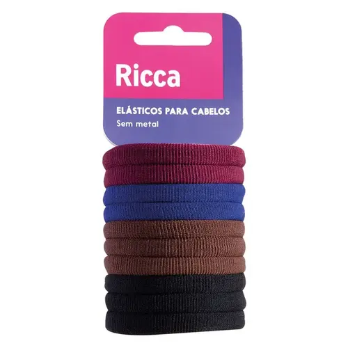 Elástico de Cabelo Médio 10un Winter Ricca
