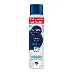 Desodorante Antitranspirante Aerossol Nivea Men Derma Control Defende 72h 200ml