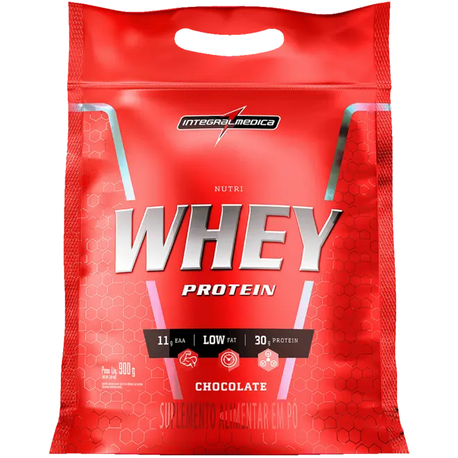 Nutri Whey Protein Integralmédica 900g - Chocolate