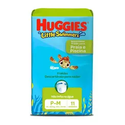 FRALDA HUGGIES LITTLE SWIMMERS PISCINA G-XG 10UN