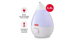 UMIDIFICADOR ULTRASSONICO BRANCO FISHER PRICE