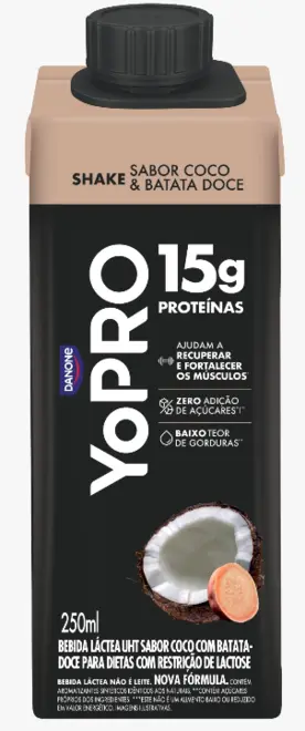 YOPRO COCO/BATATA DOCE 250ML