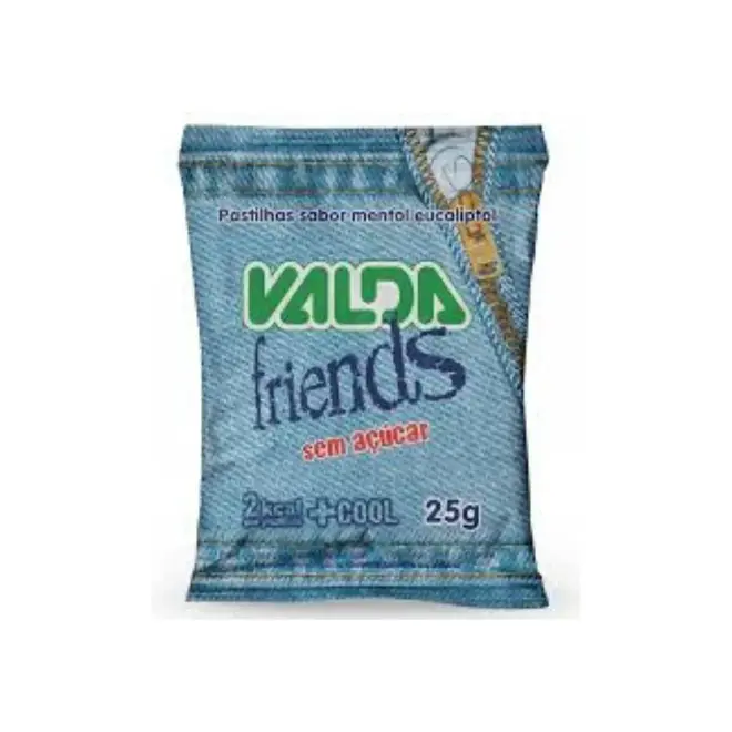 VALDA FRIENDS S/ACUCAR 25G