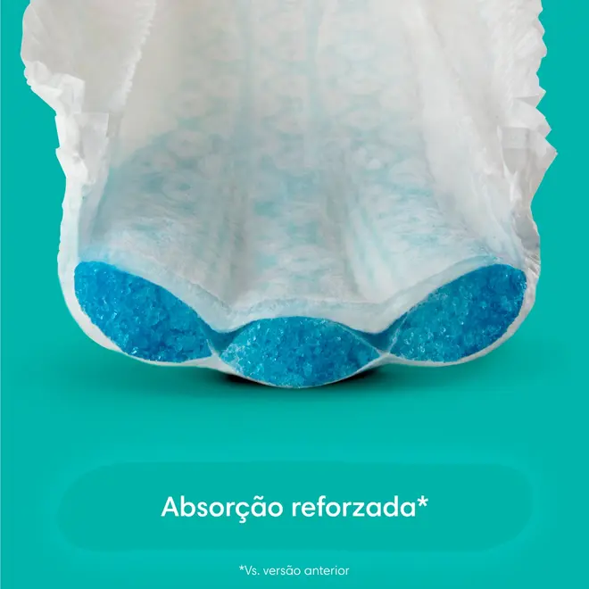FRALDA PAMPERS CONFORT SEC MEGA M 44 UN
