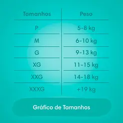 FRALDA PAMPERS CONFORT SEC MEGA M 44 UN