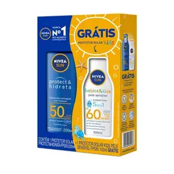 KIT PROT. SOLAR FPS 50 200ML GRATIS PROT. SOLAR FPS60 KIDS