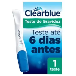 CLEARBLUE TESTE DE GRAVIDEZ ATE 6 DIAS ANTES