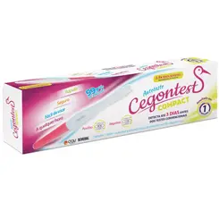 CEGONTEST COMPACT TESTE DE GRAVIDEZ CANETA 1 UNIDADE