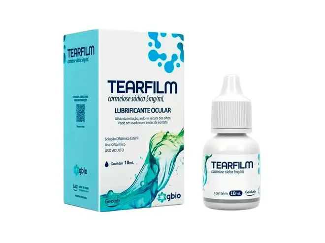 COLIRIO TEARFILM LUBRIFICANTE OCULAR 10ML GBIO