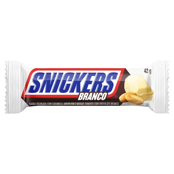CHOCOLATE SNICKERS BRANCO 42G