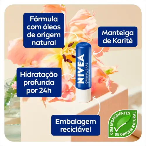 PROT LABIAL NIVEA ESSENTIAL CARE 4,8G
