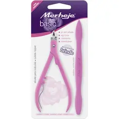 ALICATE BASIC MERHEJE ACOMPANHA ESPATULA ROSA
