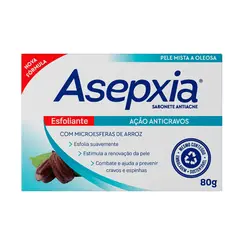 SABONETE BARRA ASEPXIA ESFOLIANTE 80G
