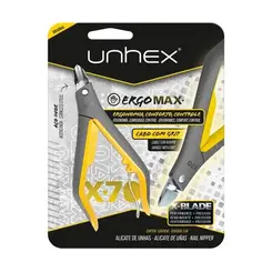 ALICATE PARA UNHAS UNHEX X70 AMARELO