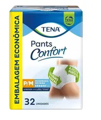 FRALDA GERIATRICA TENA PANTS CONFORT P/M  L32P29