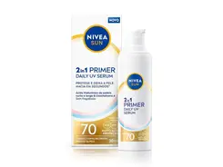 PRIMER FACIAL NIVEA SUN DAILY SERUM 2EM1 FPS70 30ML