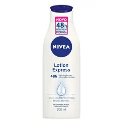 LOCÃO HIDRATANTE NIVEA LOTION EXPRESS 200ML