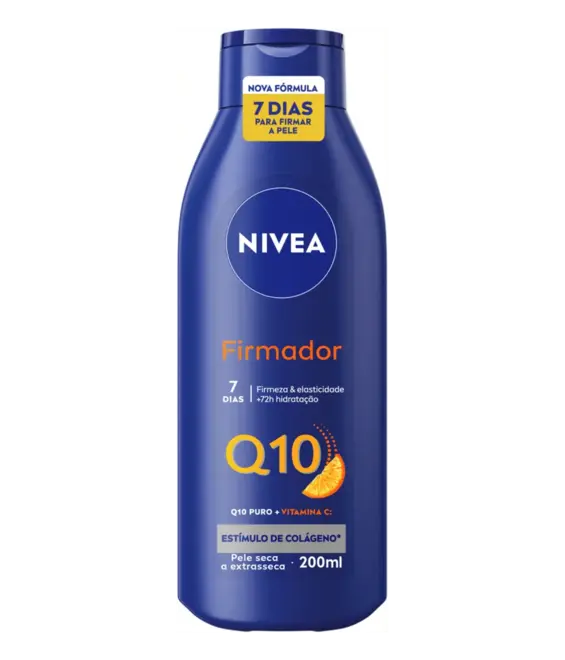 LOCAO NIVEA Q10 + VITAMINA C PELE EXTRA SECA 200ML