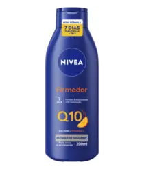 LOCAO NIVEA Q10 + VITAMINA C PELE EXTRA SECA 200ML