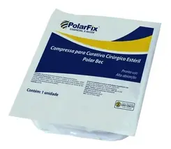 COMPRESSA PARA CURATIVO CIRURGICO ESTERIL 15X30 1UNID POLARF