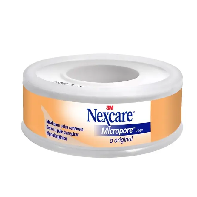 ESPARADRAPO FITA MICROPOROSA NEXCARE 3M 12 MM X 4,5