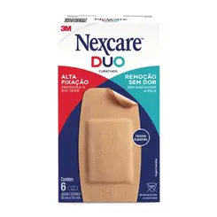 CURATIVO NEXCARE DUO JOELHO/COTOVELO 6UN 3M