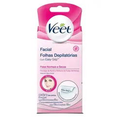 FOLHA DEPILATORIA FACIAL VEET PURE & FRESH 12UN