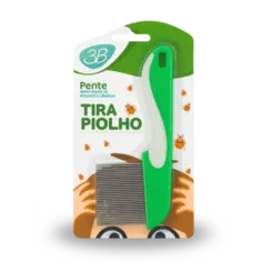 PENTE FINO DE ACO TIRA PIOLHO VERDE COM CABO 3B