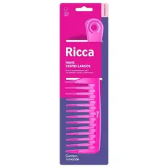 PENTE PARA CABELO RICCA BASIC DENTES LARGOS REF 990