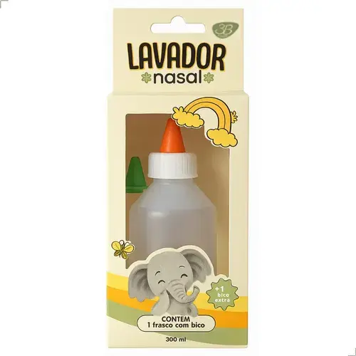 LAVADOR NASAL COM FRASCO 300 ML 3B
