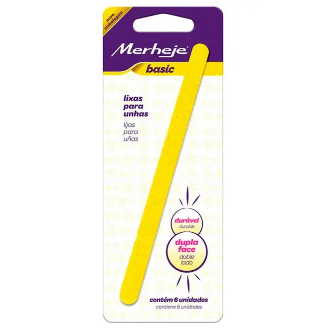 LIXA P/ UNHAS MERHEJE 6UN