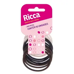ELASTICO P/ CABELO RICCA S/ METAL 3MM REF:892