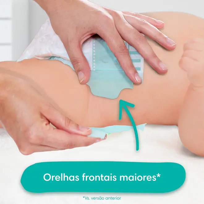 FRALDA PAMPERS CONFORT SEC BAG M C/70