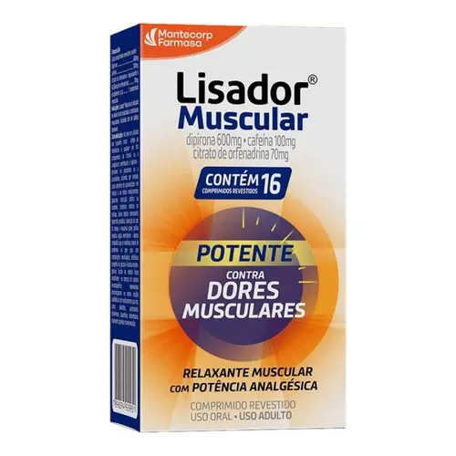 LISADOR MUSCULAR 600+100+70MG 16CPR HYPERA1