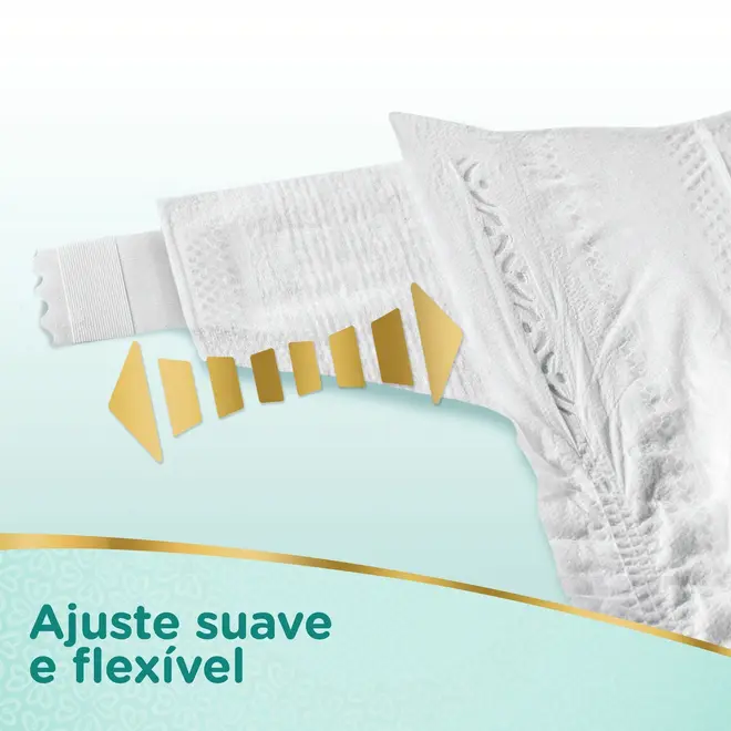 FRALDA PAMPERS PREMIUM CARE RN+ 36 UNIDADES