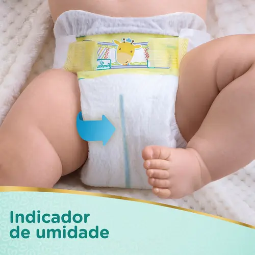 FRALDA PAMPERS PREMIUM CARE RN+ 36 UNIDADES