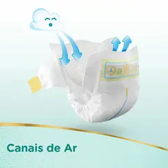 FRALDA PAMPERS PREMIUM CARE RN+ 36 UNIDADES