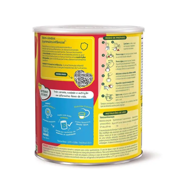 LEITE NINHO FASES 1 + 800 GRAMAS