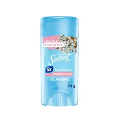 DESODORANTE SECRET STICK CLEAR GEL COTTON FEM 73G 1