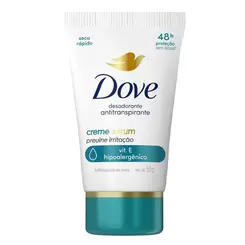 DESODORANTE DOVE CREME SERUM PREVINE IRRITACAO 50G