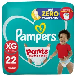 FRALDA PAMPERS PANTS MEGA XG 22UN