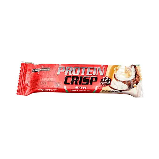 BARRA PROTEIN CRISP CREME DE COCO 45G