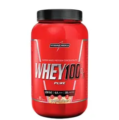 WHEY 100% PURE POTE 900G COOKIES AND CREAM INTEGRALMEDICA