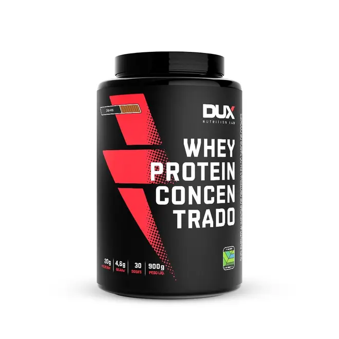 WHEY PROTEIN CONCENTRADO POTE 900G BUTTER COOKIES DUX NUTRIT
