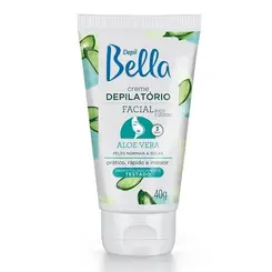 CREME DEPILATORIO BELLA FACIAL ALOE 40G